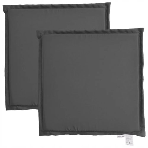  VidaXL Jastuk 45 x 45 x 2 sivi