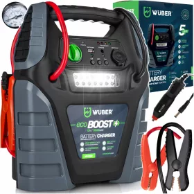 STARTER POWERBANK KOMPRESOR LED SVJETLO 5-u-1 UREĐAJ