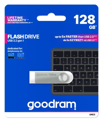 GOODRAM UNO3 Silver 128 GB USB 3.2 S povoljna cijena i vrhunska kvaliteta