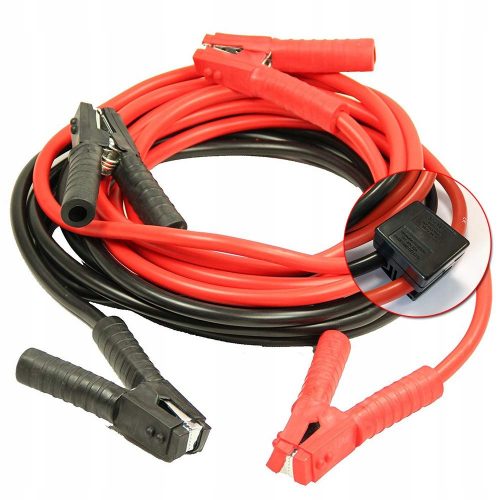 Kabel za automobil 12V/24V 2x 6m 1200A s mostom za pokretanje