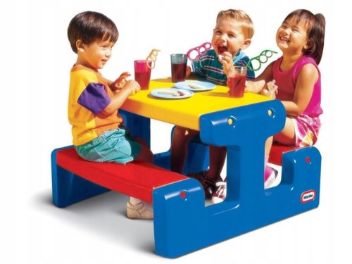 Little Tikes Dječji Piknik Stol za 4 Sjedala Plavi 4795 IGRALIŠTE STOL