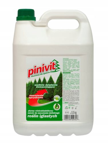 Visokoučinkovito višekomponentno tekuće gnojivo za crnogorične biljke PINIVIT 5L INCO