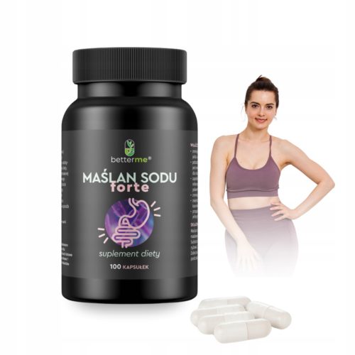 Maślan Sodu Forte 770mg - 100 Kapsula za Zdravlje Crijeva