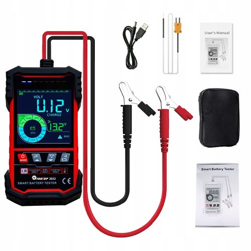 TESTER BATERIJA EKRAN U BOJI 3,2 INČA 12V/24V