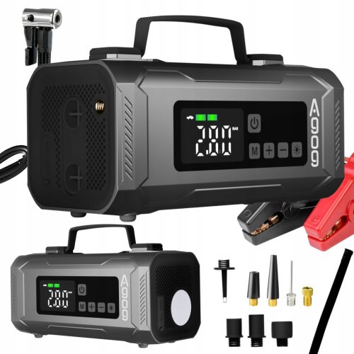 JUMP STARTER ULTRA BOOST 2500A PD30W KOMPRESOR POWERBANK PUHALO