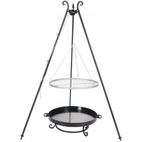  VRTNI ROŠTILJ TRONOŽNA MREŽICA + OGNJIŠTE 60cm