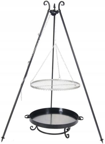  VRTNI ROŠTILJ TRONOŽNA MREŽICA + OGNJIŠTE 60cm