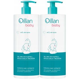 Oillan Baby 3u1 gel za pranje tijela i kose 750ml