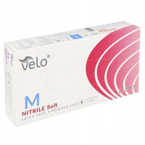 Vrlo Nitril Soft Rukavice bez pudera M, 100 kom.