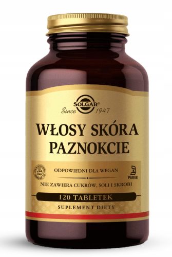 Solgar Formula za Kosu, Kožu i Nokte - 120 Tableta