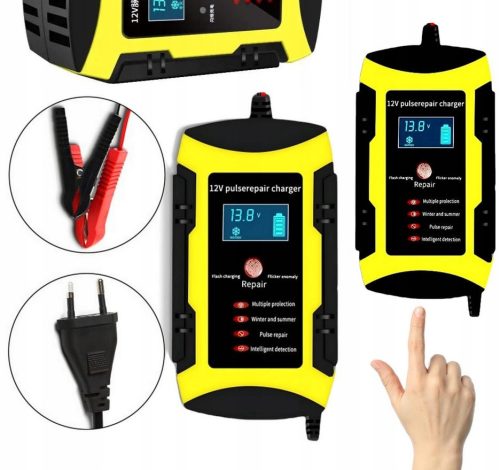  AUTOMATSKI AKUMULATORSKI ISPRAVLJAČ LCD 12V 6A
