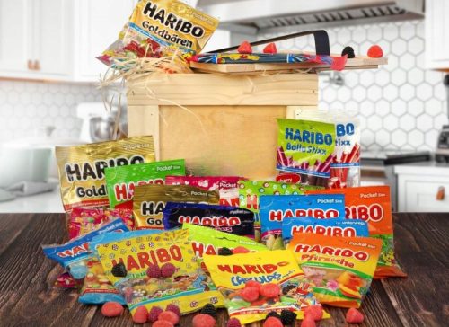  Poklon kutija s Haribo kutijom BOŽIĆ za DJEDA DJEDA poklon CROWDOWN djeci