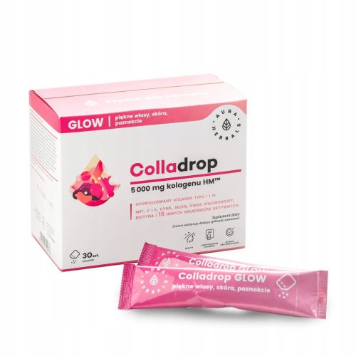 Colladrop Glow - Visokokvalitetni Morski Kolagen 5000 mg u Saszetkama