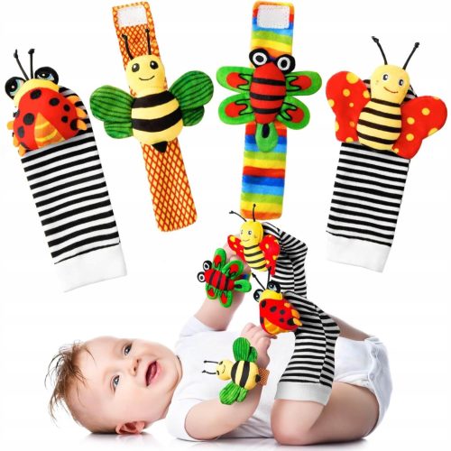  Zvečke za bebe 0-6 mjeseci: Igračke za bebe 0-6 mjeseci Pokloni za bebe za dječake Infa za djevojčice
