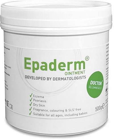Epaderm Mast 3u1 za suhu kožu 500g - Mašć, Gel i Dodatak za Kupanje
