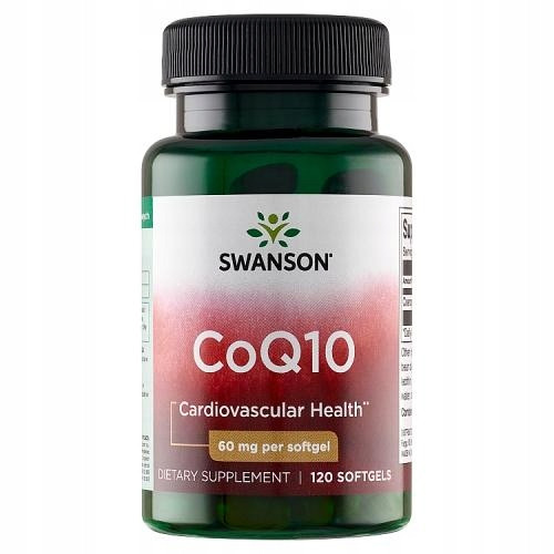 Vitamini kapsule Swanson CoQ10 koenzim Q10 80 g 120 ml