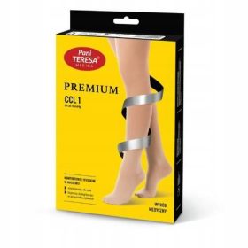   MRS. TERESA PREMIUM kompresijske tajice za trudnice, veličina III, crne