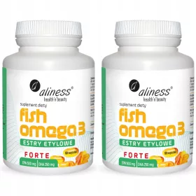   Aliness Fish Omega-3 Forte - Kapsule Omega-3 Visoke Koncentracije