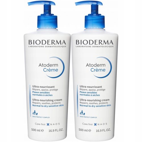 BIODERMA Atoderm Creme Ultra - Ultra Hidratantna Krema 1L (2 x 500ml)