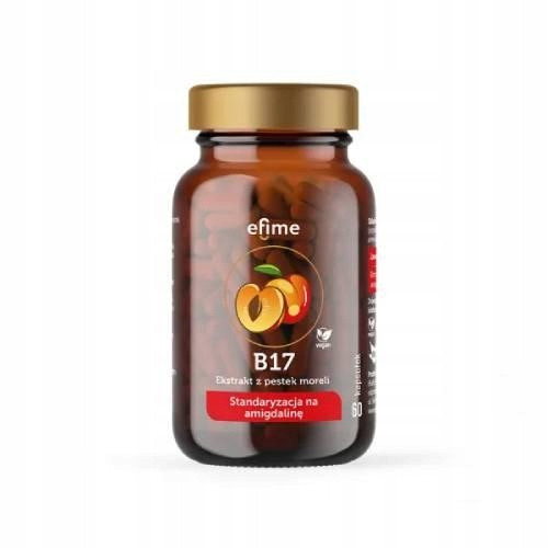 Efime B17 Ekstrakt sjemenki marelice kapsule 60 kom.