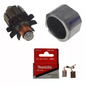    Makita četkice statora rotora za odvijač BDF456 DDF456 BHP456 DHP456