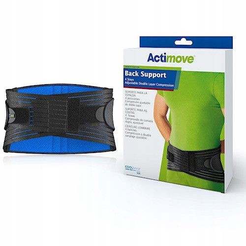Lumbalni Steznik za Leđa Actimove Sports Edition XL