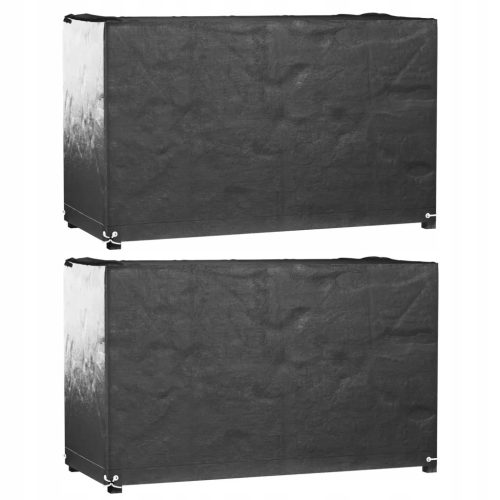 Vodootporna UV+ Zaštita za Vrtni Namještaj 125x55x75 cm, Crna