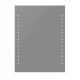  LED ogledalo 60x80 cm toplo bijelo - 30 LED dioda 2,4 W