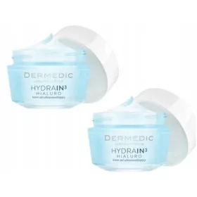   Dermedic Hydrain3 Hialuro Set 2 x 50ml - Intenzivno Hidratantni Krem-Gel