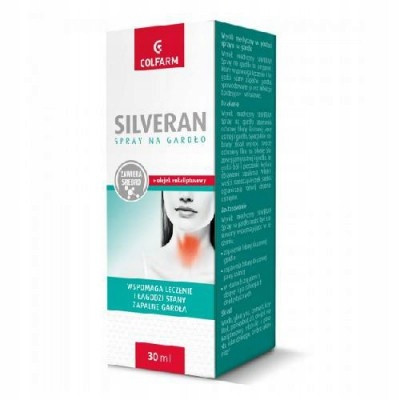 Silveran Sprej za Grlo s Nanosrebrom 30 ml
