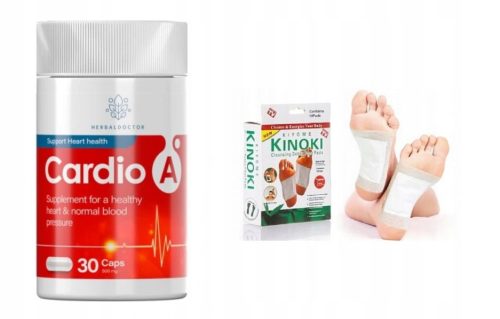 CARDIO A + GRATIS: Suplement za srce s dodatkom detox flastera
