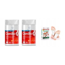   2 X CARDIO A + GRATIS: Dodatak Prehrani za Zdravlje Srca i Održavanje Krvnog Tlaka