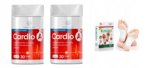 2 X CARDIO A + GRATIS: Dodatak Prehrani za Zdravlje Srca i Održavanje Krvnog Tlaka