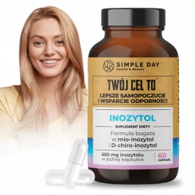  Inozitol 650 mg - Podrška hormonskoj ravnoteži i mentalnom zdravlju, 60 kapsula