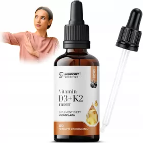   Vitamin D3+K2 MK7 kapi za imunitet i zdrave kosti i zube - 30ml
