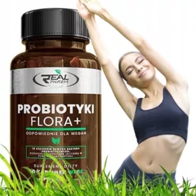   Probiotici Flora+ Real Pharm 60 kapsula - Ojačajte svoju crijevnu mikrofloru i imunitet