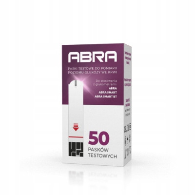 ABRA test trake za mjerenje glukoze u krvi 50 komada