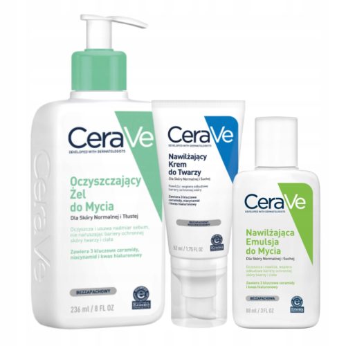 CeraVe Set za Njegu Kože - Idealno Darivanje za Svaki Tip Kože