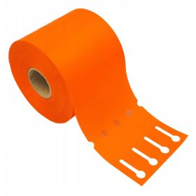    Vrtlarske etikete s petljama, vezane 25 mm x 25 mm 25x250, narančaste 3750