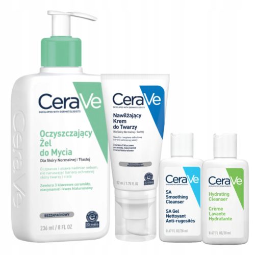 Darilni set CeraVe dermokozmetike za njegu i hidrataciju
