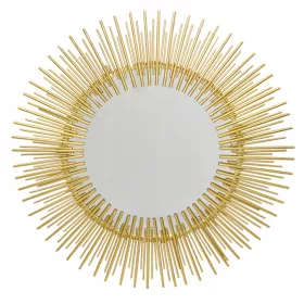  Ogledalo Metalne Sunčeve Zrake Sunca Zlato Kovane Viseće