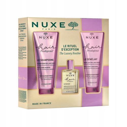 Nuxe Hair Prodigieux - Komplet za sjaj i zdravlje kose