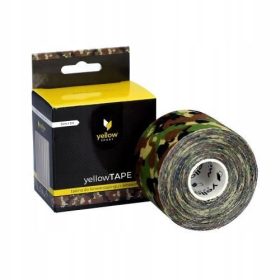 YellowTAPE kinezio-traka - camo zelena, 5cm x 5m