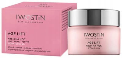 Iwostin Age Lift noćna krema za suhu kožu, 50ml – Idealna za zrelu kožu