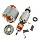  ROTOR MAKITA HR4001C HR4010C HR4011C četkice brtva statora zupčanik