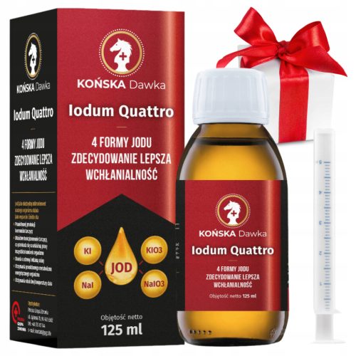 Visoko koncentrirani dodatak prehrani s jodom Iodum Quattro 125 ml
