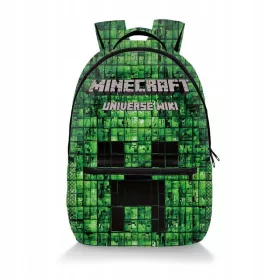 Lagan Školski Ruksak s Minecraft Motivom i A4 Prostorom