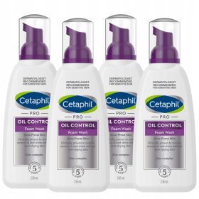   Cetaphil Pro Oil Control - Pjena za čišćenje lica 944 ml (4x 236ml)