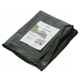   Višenamjenska cerada 4x5m zelena 90g/m² s aluminijskim očicama
