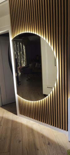  LED svjetleće ogledalo, bilo koje veličine, sa montažom